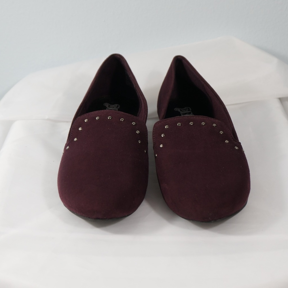 Brash Slip On Maroon Shoe - Picture 4 of 8